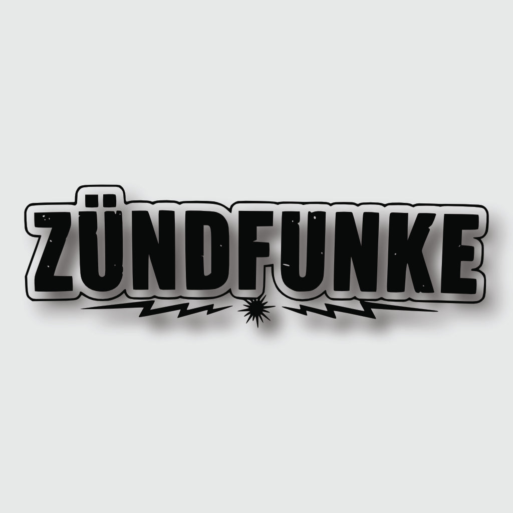 Sticker Zündfunke Blitz