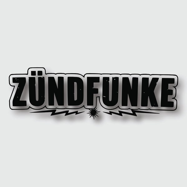 Sticker Zündfunke Blitz