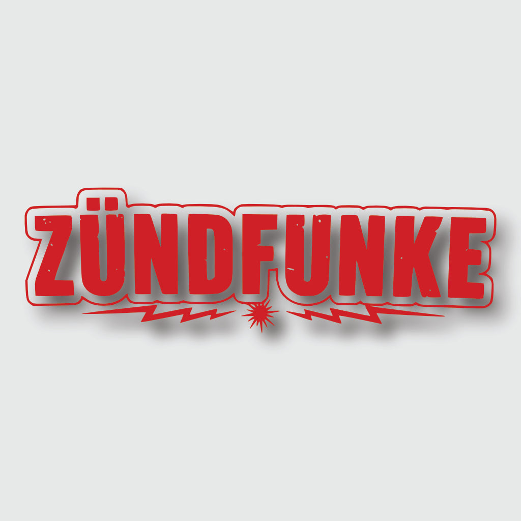 Sticker Zündfunke Blitz
