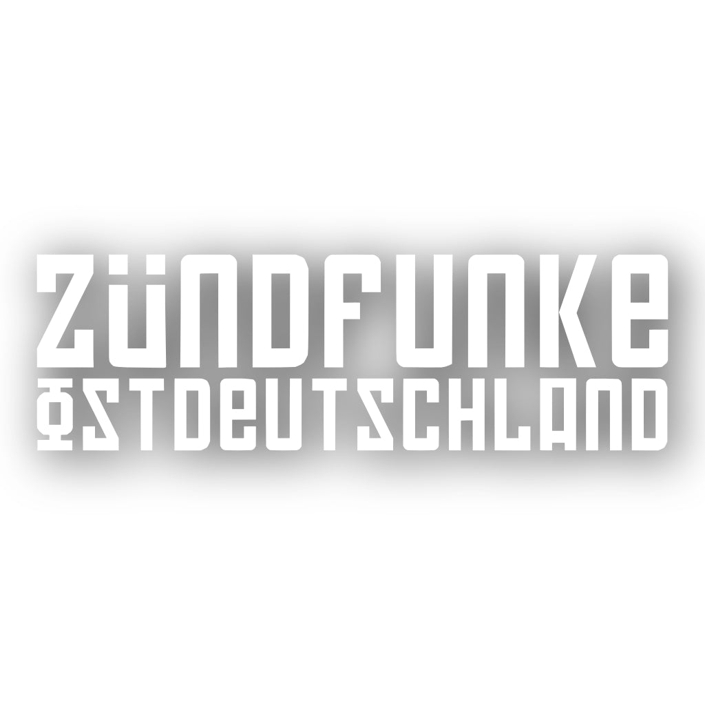 Sticker Frontscheibe Zündfunke Ostdeutschland