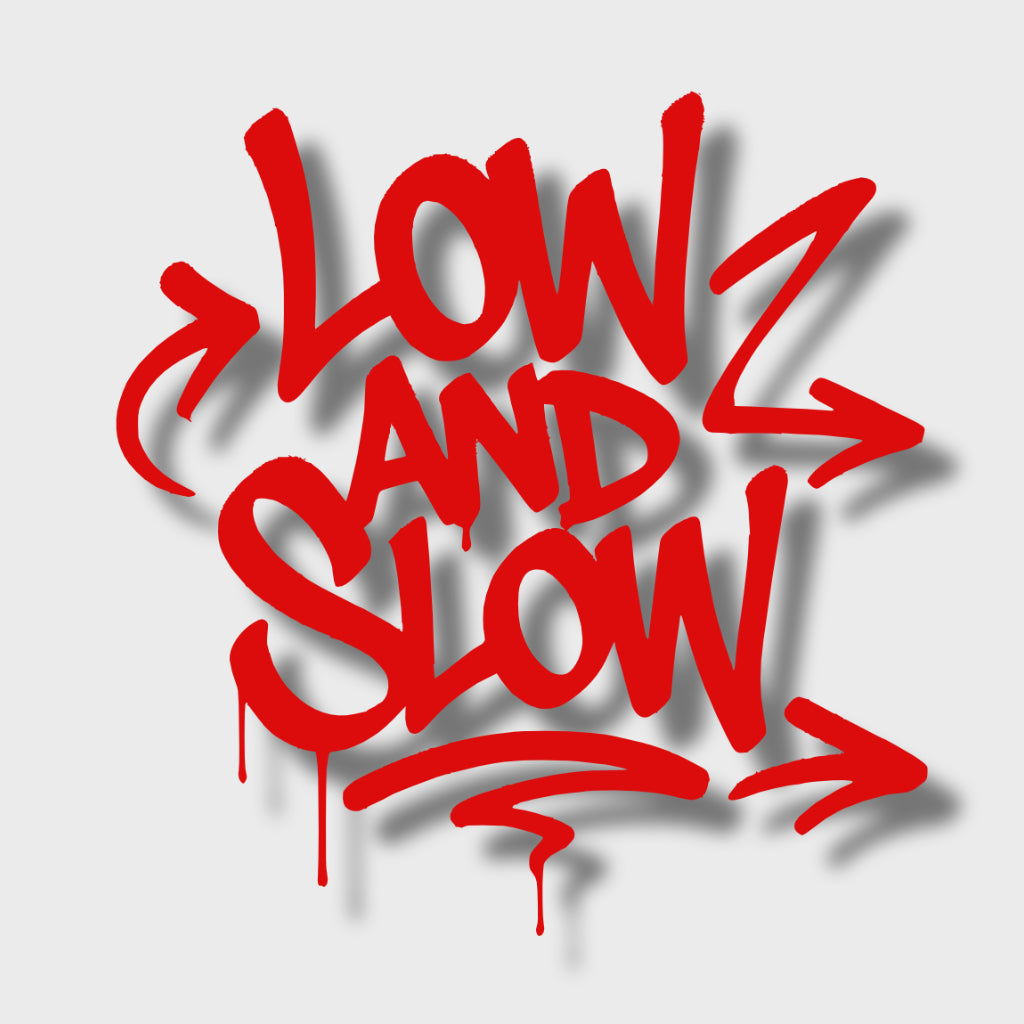 Sticker Low And Slow