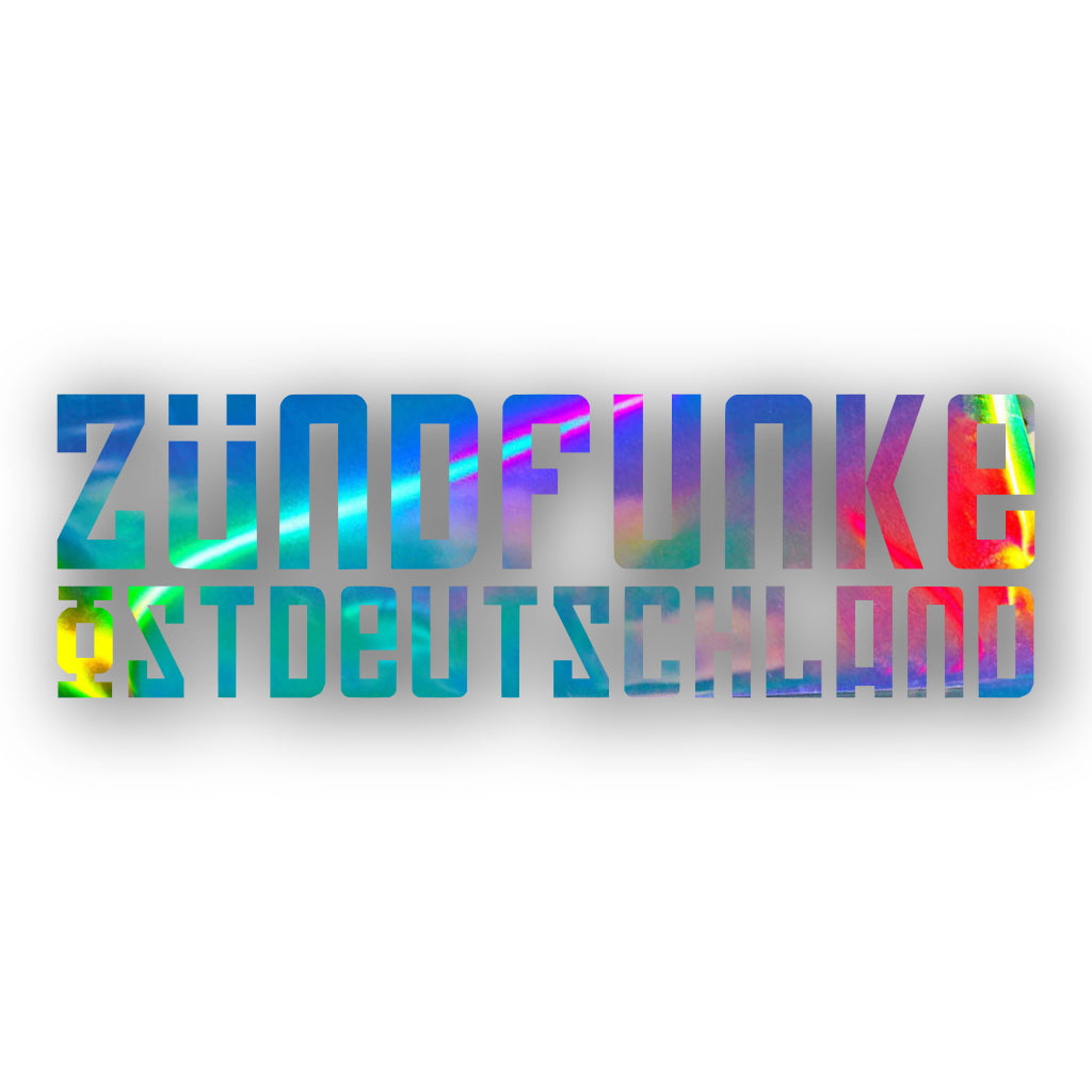 Sticker Frontscheibe Zündfunke Ostdeutschland