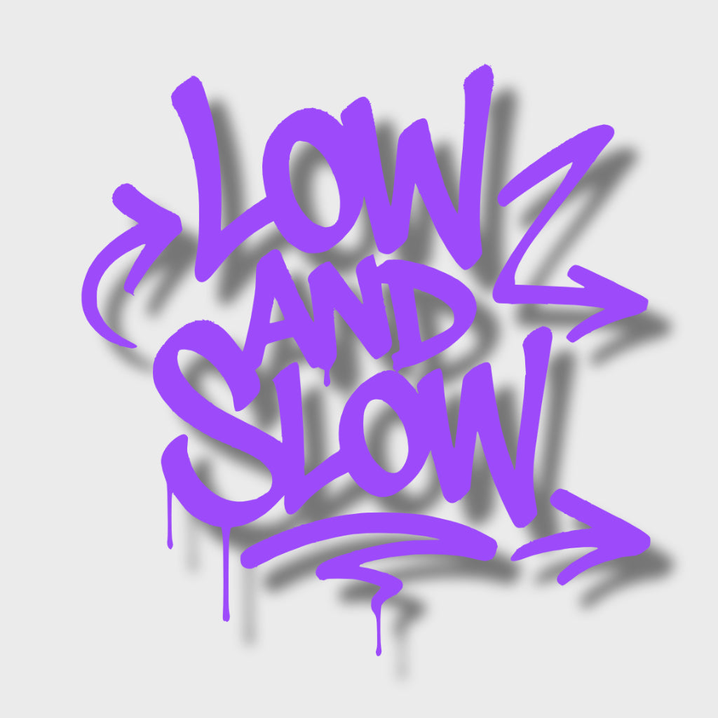Sticker Low And Slow