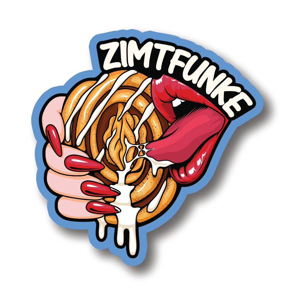 Sticker Zimtfunke