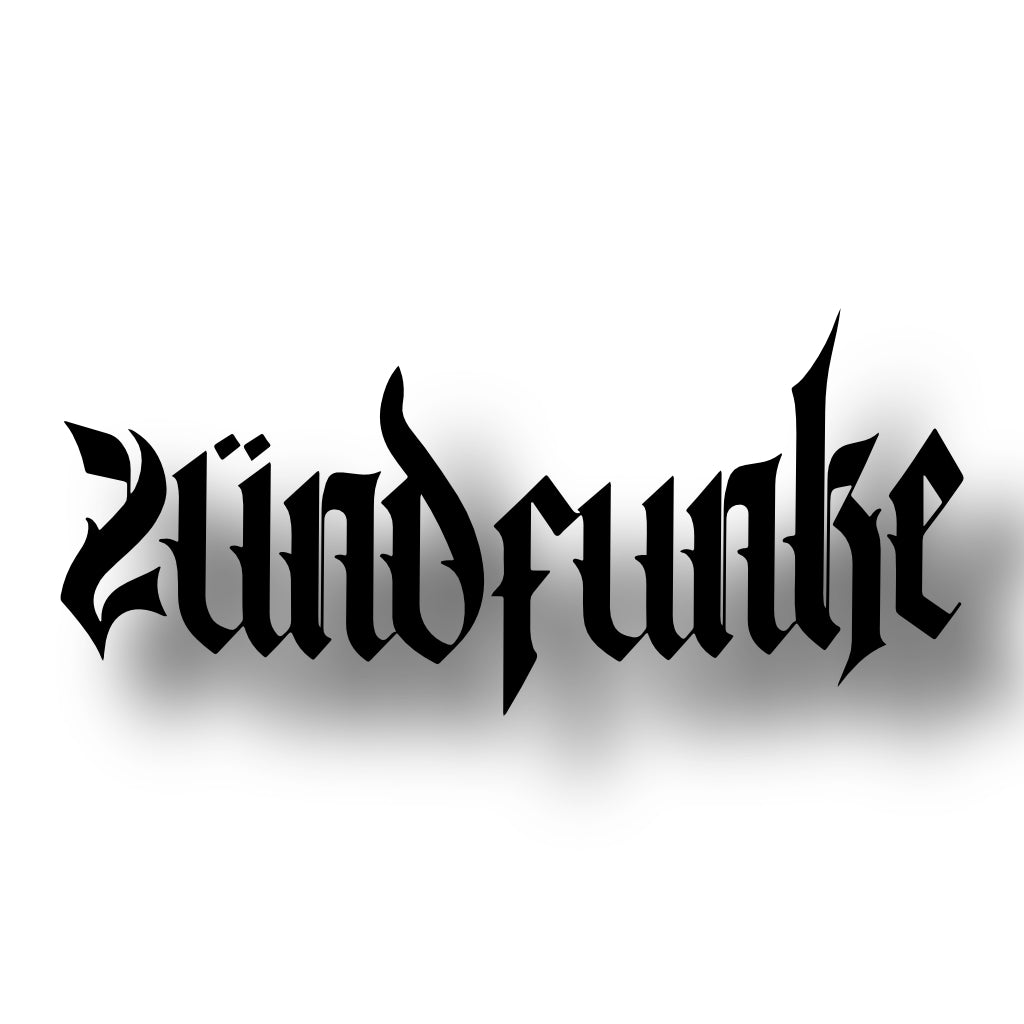 Sticker Frontscheibe Zündfunke Alt