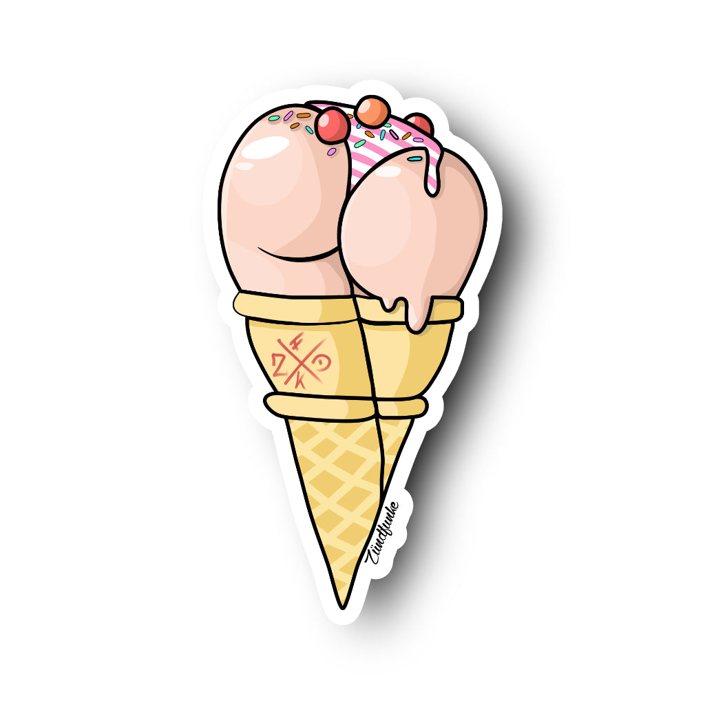 Sticker Sexy Eis